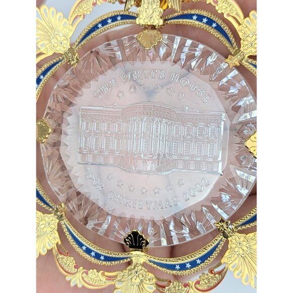 2002 Official White House Historical Ornament Roosevelt Era Inspired Acrylic - Picture 6 of 9